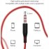 Wire controlled Headphones With Microphone Ergonomic In ear Hi Fi Music Sports Earbuds Gaming Headset black red