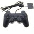 Wired Connection Gamepad Game Controller for PS2 white