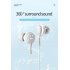 Wired Control Headphones With Microphone Candy Color Stereo In ear Earbuds Headset Compatible For Iphone Android black