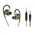 Wired Earbuds In-Ear Headphones High Sound Quality Noise Canceling Earphones Replaceable Line