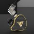 Wired Earbuds In Ear Headphones High Sound Quality Noise Canceling Earphones Replaceable Line For All 3 5mm Jack Device Black 3 5mm round plug 3m