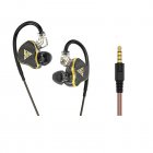 Wired Earbuds In-Ear Headphones High Sound Quality Noise Canceling Earphones Replaceable Line