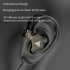 Wired Earbuds In Ear Headphones High Sound Quality Noise Canceling Earphones Replaceable Line For All 3 5mm Jack Device Black 3 5mm round plug 3m