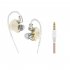 Wired Earbuds In Ear Headphones High Sound Quality Noise Canceling Earphones Replaceable Line For All 3 5mm Jack Device Black 3 5mm round plug 3m