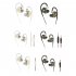 Wired Earbuds In Ear Headphones High Sound Quality Noise Canceling Earphones Replaceable Line For All 3 5mm Jack Device Black 3 5mm round plug 3m