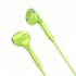 Wired Earphones Android Universal In ear Headphones Hifi Sound 6d Heavy Bass Earphones white