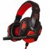 Wired Gaming Headset Headphone for PS4 Xbox One Nintend Switch iPad PC red