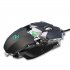 Wired Gaming Mouse Adjustable DPI 9Key J600 Macro Definition Programmable Wired Mouse Gamer Mice Breathing light for Computer Laptop PC PUBG black