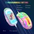 Wired Gaming Mouse  Ergonomic 13 RGB Backlit  USB Plug And Play Mouse  High Precision 12800 DPI Mice  With 7 Programmable Keys  For Laptop PC Desktop Computer w