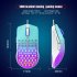 Wired Gaming Mouse With 6 Buttons 3600DPI 7 Color Backlight Lightweight Gaming Mice For Laptop PC Gamer Desktop blue purple