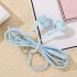 Wired Headphones Bass In Ear Headphone With Mic Music Earbuds 3 5mm Stereo Gaming Headset Dynamic Macaron Color Gifts Black