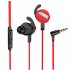 Wired Headphones for PS4 PUBG Gaming Headset Gamer Stereo Earphone with Dual Microphone Earbuds black