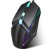 Wired Mouse 1600DPI 125HZ Backlight Ergonomic Office Mouse Quiet Click Gaming Mice For Laptop PC Gamer Desktop S200 mouse   small white box