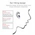 Wired Stereo Headset Type c Stereo In ear Gaming Ergonomic Earphone Compatible For Ios Android  k18  White