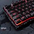 Wired USB Gaming Mechanical Feeling Keyboard Mouse Combos Breath light Pro Full Key Professional Mouse Keyboard  black