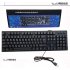 Wired USB Keyboard for Arabic Russian French Spain PC Laptop Computer Keyboard French single keyboard