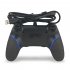 Wired Vibration Game Controller Professional USB PS4 Gamepad for PS4 Black red