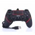 Wired Vibration Game Controller Professional USB PS4 Gamepad for PS4 Black red