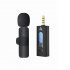 Wireless 3 5mm Lavalier Microphone Omnidirectional Condenser Mic For Camera Speaker Smartphone Recording Microphone K35 1 to 2