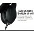 Wireless 5 0 Bluetooth compatible Headset All inclusive Earmuffs Subwoofer Stereo Foldable Headset Black