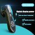 Wireless 5 0 Bluetooth Headset Unilateral Long Standby Running Sports Digital Display Headset red