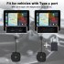 Wireless Adapter Dongle Converter Plug and Play Fast Auto Connection Auto Adapter Compatible for iPhone Black