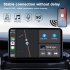 Wireless Adapter Dongle Converter Plug and Play Fast Auto Connection Auto Adapter Compatible for iPhone Black