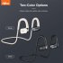 Wireless Air Conduction Headphones Neck Band Earphones Clear Sound Calling Headphones Stereo Earbuds Low Latency White
