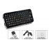 Wireless Air Mouse Controller and remote control that uses 2 4GHz frequency for an 8 Meter Range as well as a full QWERTY Keyboard 
