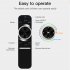 Wireless Air Remote 2 4G Smart TV Remote Control IR Learning Mouse Keyboard Compatible For Android PC Windows TV black