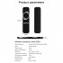 Wireless Air Remote 2 4G Smart TV Remote Control IR Learning Mouse Keyboard Compatible For Android PC Windows TV black