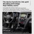 Wireless Audio Receiver Aux Rca Adapter Hifi Car Navigation Calling Stereo Audio Amplifier Ordinary Version Gray