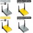 Wireless Audio Receiver Aux Rca Adapter Hifi Car Navigation Calling Stereo Audio Amplifier Ordinary Version Gray
