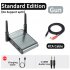 Wireless Audio Receiver Aux Rca Adapter Hifi Car Navigation Calling Stereo Audio Amplifier Ordinary Version Gray