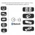 Wireless Audio Transmitter Optical Fiber Transmission Bluetooth 4 0 Music Transmitter Optical Fiber Coaxial 3 5mm AUX in Input black