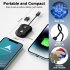 Wireless Auto Dongle Plug and Play USB Replacement Easy Use Wireless Auto Adapter for Android Auto Panel Display White