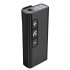 Wireless Aux Car Adapter 250mA h LED Digital Power Display Portable Mini Audio Receiver For Car Home Stereo Speaker black