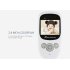 Wireless Baby Monitor with 2 4 inch screen  3MP camera and two way audio brings you peace of mind and lets you monitor your child from anywere in the home