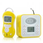 Wireless Baby Monitor with Two Way Audio  Temperature Sensor  300m Range and more  Make sure your child is safe 24 7