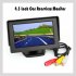 Wireless Backup Camera and Monitor Kit Rear View System Night Vision Waterproof black