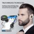 Wireless Binaural In ear Bluetooth 5 0 Earphones With Power Display Multifunction Earphones White