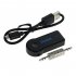 Wireless Bluetooth 3 5mm Car Aux Audio Stereo Music Receiver Adapter with Mic For PC Version B