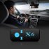 Wireless Bluetooth 4 2 3 5mm AUX Audio Stereo Music Home Car Receiver Adapter black