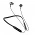 Wireless Bluetooth 5 0 Earphones Neck mounted Magnetic Sports Earbuds Noise cancelling Neckband In ear Headphones G03 red