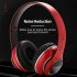 Wireless Bluetooth 5 0 Headphones Foldable Headset Earphones Noise Cancelling Sport Earphone red