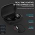 Wireless Bluetooth 5 0 Earphones T17 TWS Digital Display with Charging Box Waterproof Earbuds black