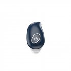 Wireless Bluetooth 5 0 Headphone Mini Long Standby Sports Headset with Charging Box blue