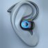 Wireless Bluetooth 5 2 Headphones In ear Stereo Business Headset Waterproof Sports Earphones White