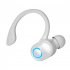 Wireless Bluetooth 5 2 Headphones In ear Stereo Business Headset Waterproof Sports Earphones White