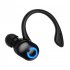 Wireless Bluetooth 5 2 Headphones In ear Stereo Business Headset Waterproof Sports Earphones White